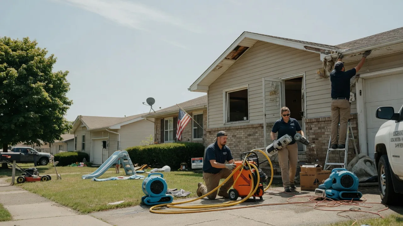 Water Damage Restoration in Montrose, IL near me